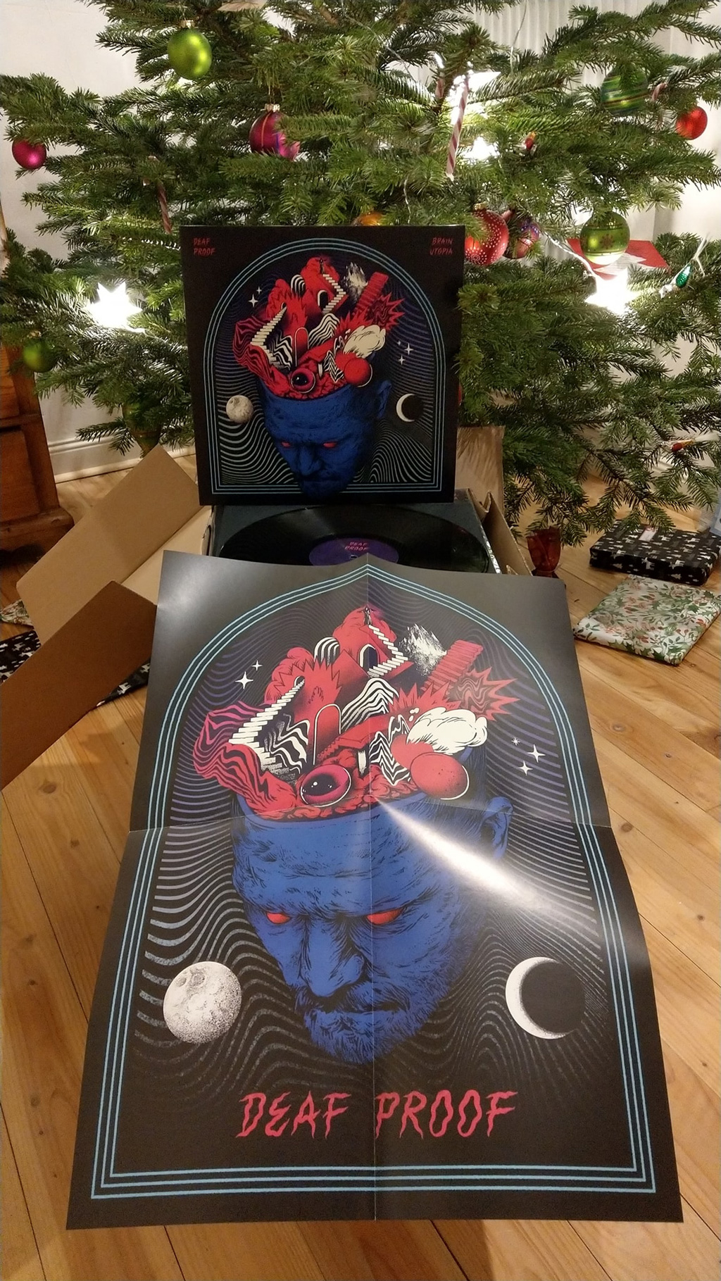 Limiterte schwarze Brain Utopia LP