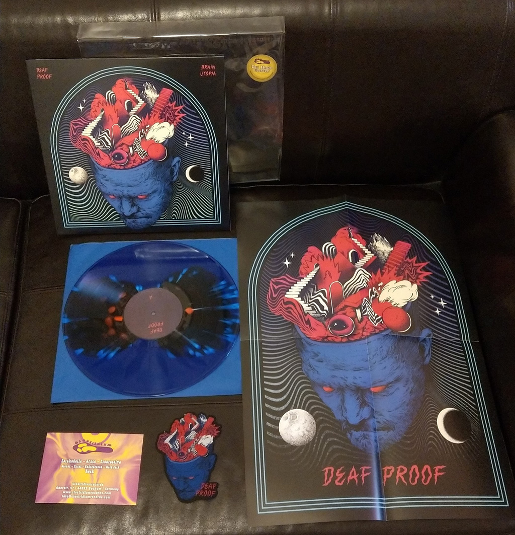 Limiterte Splatter Brain Utopia LP Die Hard Edition NEURONAL UNIVERSE